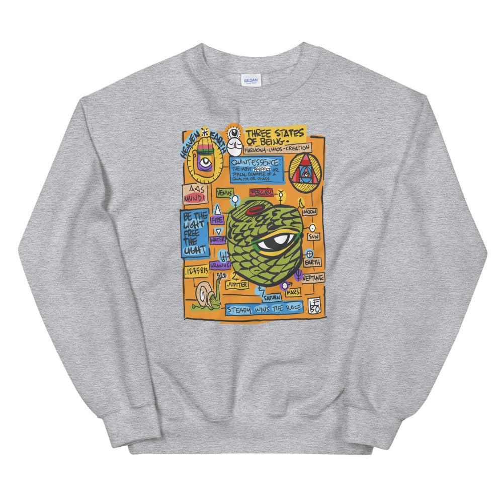 Three States of Being - Lebo Unisex Sweatshirt